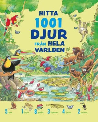 Hitta 1001 djur från hela världen
