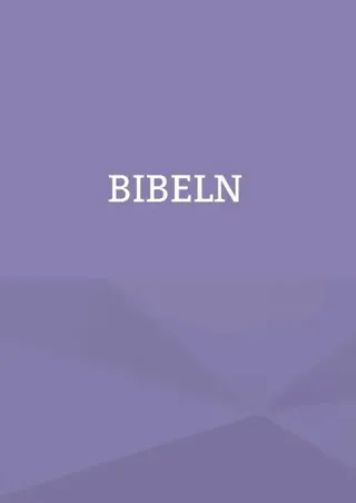 King James bibeln på svenska : Bibeln
