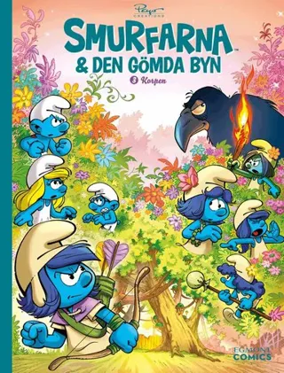 Smurfarna och den gömda byn : Korpen