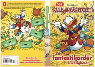 Kalle Ankas Pocket 569. En fantasimiljardär i svårigheter