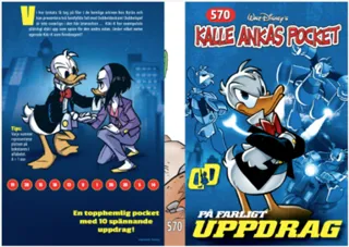Kalle Ankas Pocket 570. På farligt uppdrag