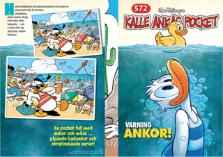 Kalle Ankas Pocket 572. Varning ankor!