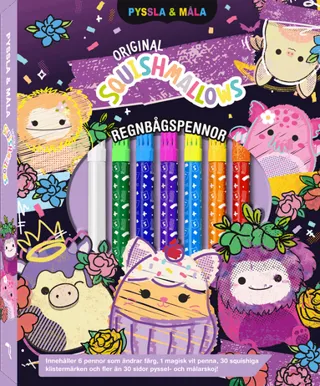 Pyssla och måla Squishmallows (lila)