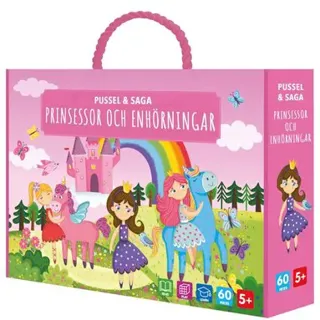 Pussel & saga. Prinsessor och enhörningar