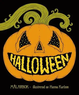 Halloween : målarbok av Hanna Karlzon
