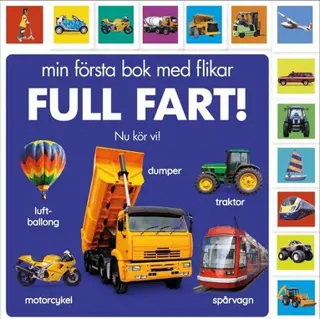 Min första bok med flikar: Full fart