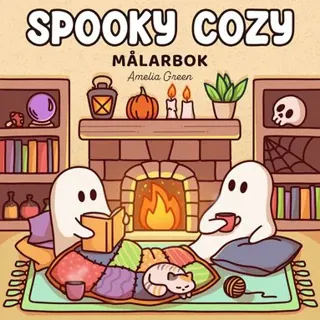 Spooky Cozy målarbok