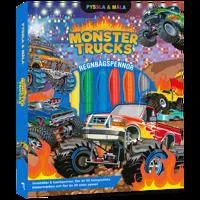 Pyssla och måla Monstertrucks