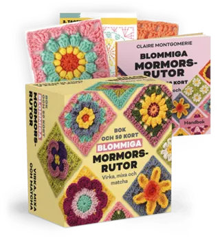 Blommiga Mormorsrutor Bok Och 50 Kort- Virka, Mixa Och Matcha (Bok / Häftad)
