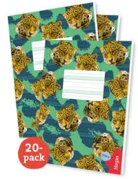 Skrivhäfte – Stödlinjer (20-pack)