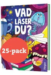 Vad läser du? - Läsdagbok (25-pack)