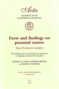 Facts and findings on personal names