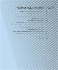 Glänta 4(2012)
