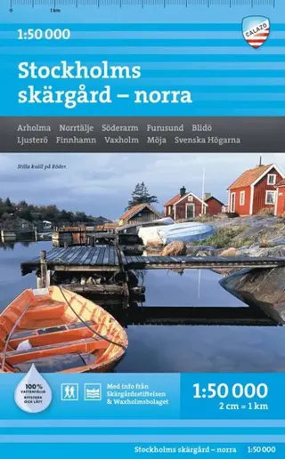 Stockholms skärgård - Norra 1:50 000
