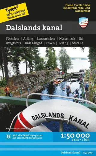 Dalslands kanal 1:50.000