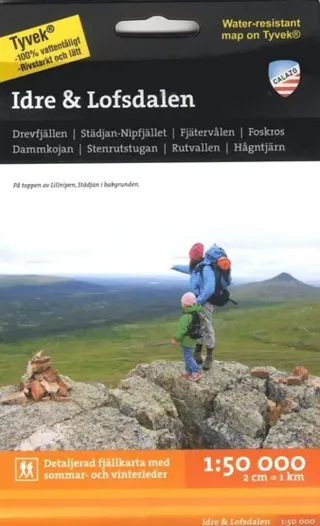 Idre & Lofsdalen Tyvekkarta 1:50.000