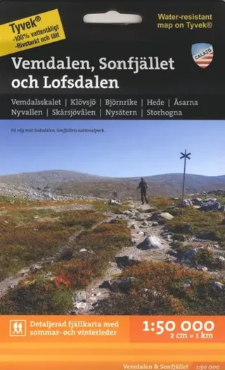 Vemdalen, Sonfjället & Lofsdalen 1:50.000