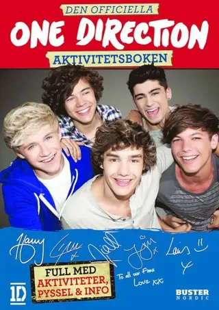 Den officiella One Direction aktivitetsboken