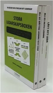 Stora Ledarskapsboxen - Tre böcker som utvecklar ditt ledarskap