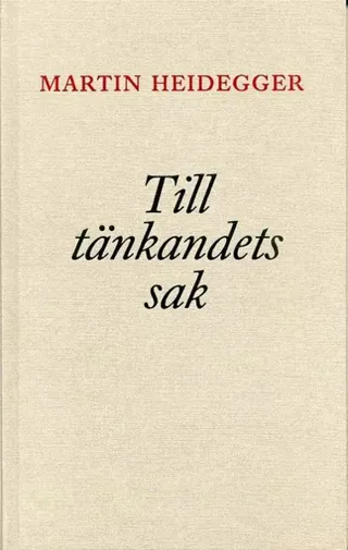 Till tänkandets sak