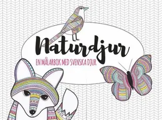 Naturdjur : en målarbok med svenska djur