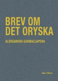 Brev om det oryska