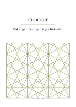 Vad angår meningar är jag förtvivlad