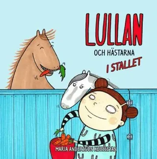 Lullan och hästarna i stallet
