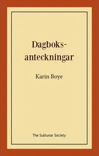Dagboksanteckningar