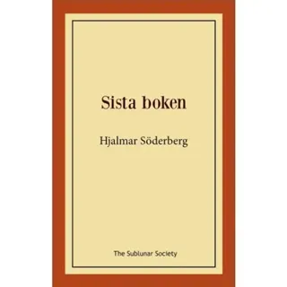 Sista boken