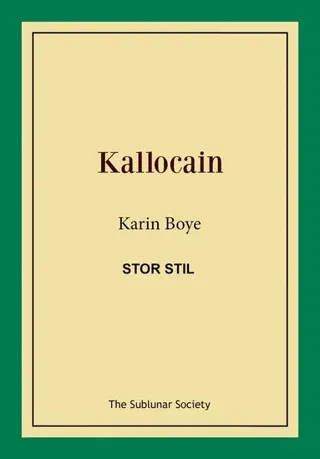Kallocain (stor stil)
