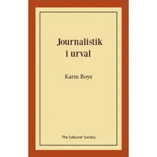 Journalistik i urval