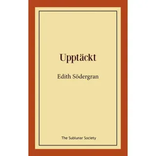 Upptäckt