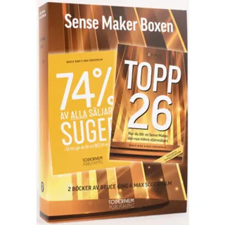 Sense Maker Boxen - 2 böcker av Bruce King och Max Söderpalm