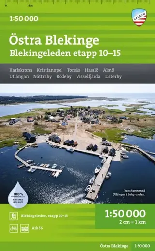 Östra Blekinge 1:50.000
