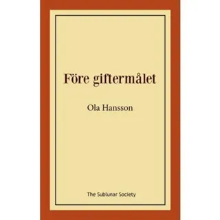 Före giftermålet
