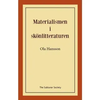 Materialismen i skönlitteraturen