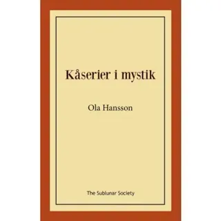 Kåserier i mystik