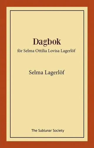 Dagbok : för Selma Ottilia Lovisa Lagerlöf
