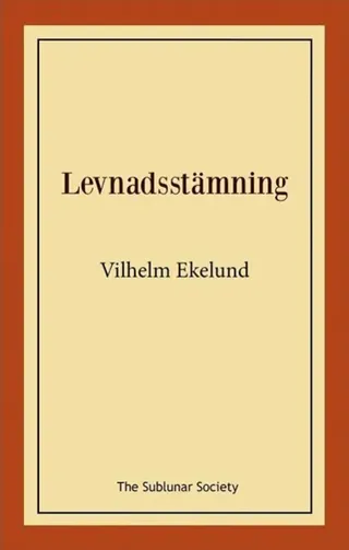 Levnadsstämning