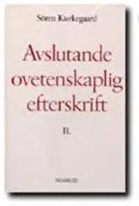Avslutande ovetenskaplig efterskrift. D. 2