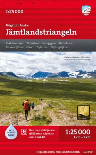 Jämtlandstriangeln 1:25 000