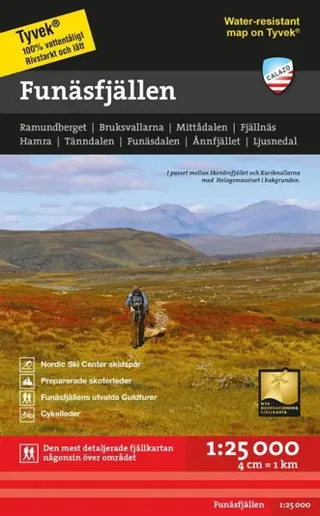Funäsfjällen 1:25.000