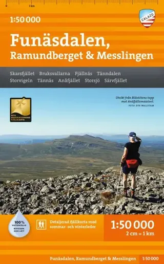Funäsdalen, Ramundberget & Messlingen 1:50 000