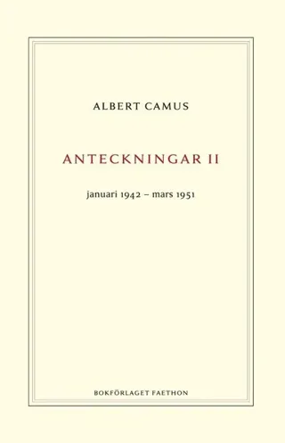 Anteckningar 2 : januari 1942–mars 1951
