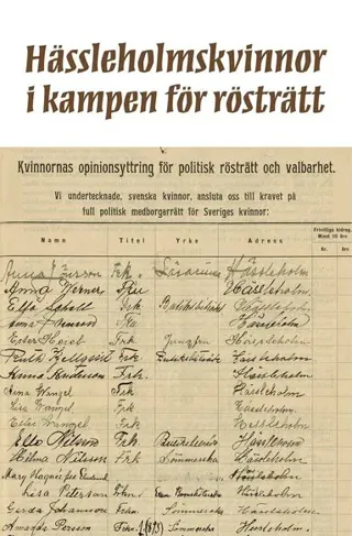 Hässleholmskvinnor i kampen för rösträtt