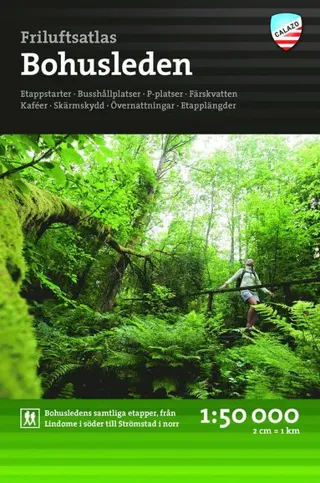 Friluftsatlas Bohusleden 1:50.000