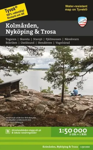 Kolmården, Nyköping & Trosa 1:50.000