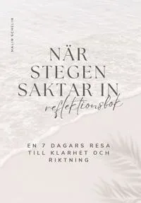 När stegen saktar in: Reflektionsbok