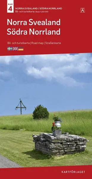 4 Norra Svealand-Södra Norrland B&T Nr 4 : Skala 1:250.000